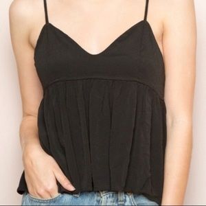BLACK BRANDY TANK TOP